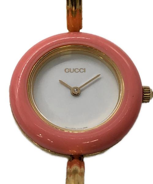 GUCCI（グッチ）GUCCI (グッチ) CHANGE BEZEL／チェンジベゼル ホワイトの古着・服飾アイテム