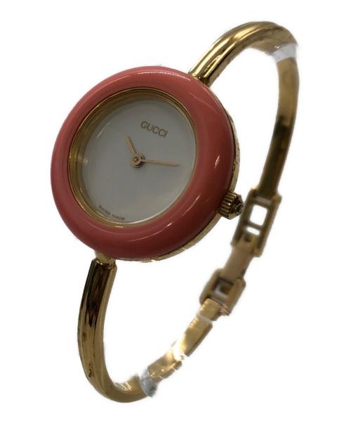 GUCCI（グッチ）GUCCI (グッチ) CHANGE BEZEL／チェンジベゼル ホワイトの古着・服飾アイテム