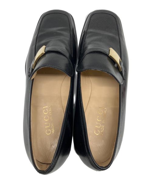 GUCCI（グッチ）GUCCI (グッチ) ローファー ブラック サイズ:21･5cmの古着・服飾アイテム