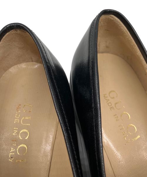 GUCCI（グッチ）GUCCI (グッチ) ローファー ブラック サイズ:21･5cmの古着・服飾アイテム