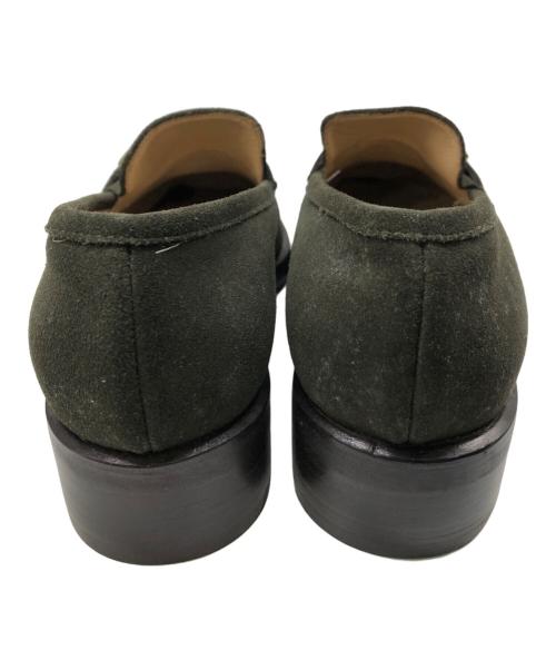 GUCCI（グッチ）GUCCI (グッチ) SUEDE LOAFER／スエードローファー オリーブ サイズ:23.5cmの古着・服飾アイテム