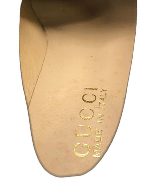 GUCCI（グッチ）GUCCI (グッチ) SUEDE LOAFER／スエードローファー オリーブ サイズ:23.5cmの古着・服飾アイテム