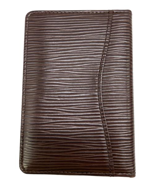 LOUIS VUITTON（ルイ ヴィトン）LOUIS VUITTON (ルイ ヴィトン) エピ　カードケース ブラウンの古着・服飾アイテム