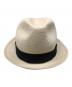 BORSALINO (ボルサリーノ) ストローハット／STRAW HAT ホワイト サイズ:57cm：11000円