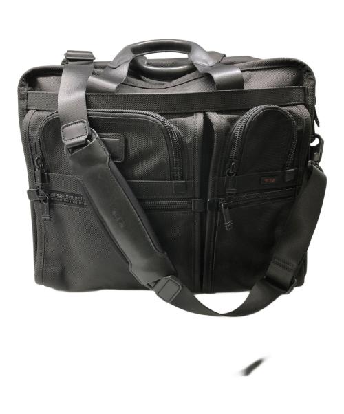 TUMI（トゥミ）TUMI (トゥミ) LARGE EXPANDABLE ORGANIZER PC BRIEF／ラージ・エクスパンダブル・オーガナイザー PCブリーフ ブラックの古着・服飾アイテム