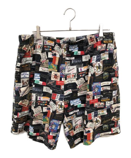 SUPREME（シュプリーム）SUPREME (シュプリーム) Labels Pique Short／ラベルズ ピケ ショート マルチカラー サイズ:XLの古着・服飾アイテム