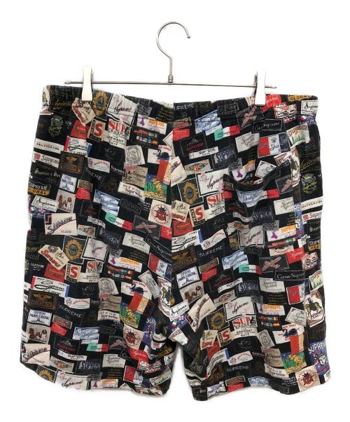 SUPREME（シュプリーム）SUPREME (シュプリーム) Labels Pique Short／ラベルズ ピケ ショート マルチカラー サイズ:XLの古着・服飾アイテム