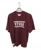 WTAPSダブルタップス）の古着「RACO BRACKETS TEE／ラゴ ブラケッツ T」｜ボルドー