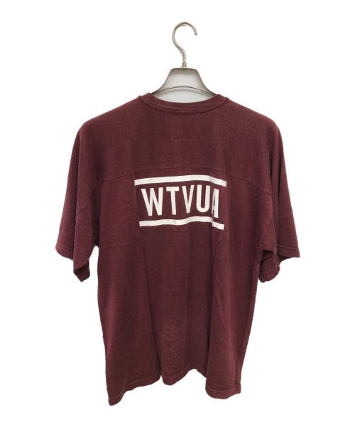 WTAPS（ダブルタップス）WTAPS (ダブルタップス) RACO BRACKETS TEE／ラゴ ブラケッツ T ボルドー サイズ:4の古着・服飾アイテム
