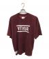 WTAPS（ダブルタップス）の古着「RACO BRACKETS TEE／ラゴ ブラケッツ T」｜ボルドー