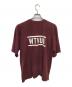 WTAPS (ダブルタップス) RACO BRACKETS TEE／ラゴ ブラケッツ T ボルドー サイズ:4：10000円
