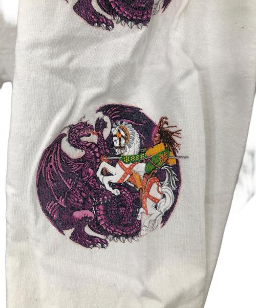 stussy（ステューシー）stussy (ステューシー) BOB MARLEY (ボブマーリー) Confrontation L/S Tee／コンフロンテーション ロングスリーブT ホワイト サイズ:XLの古着・服飾アイテム