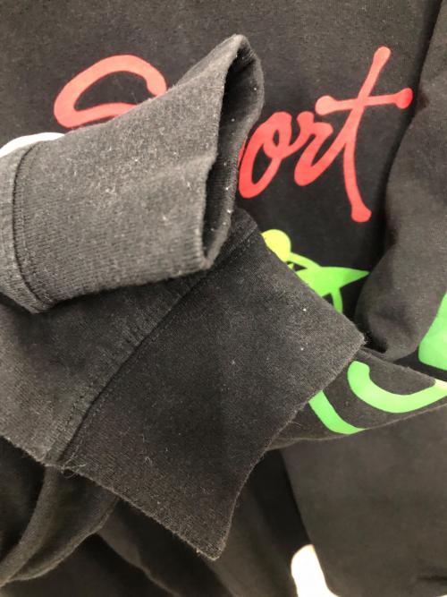 stussy（ステューシー）stussy (ステューシー) CPFM (カクタスプラント フリーマーケット) 長袖Tシャツ ブラック サイズ:XLの古着・服飾アイテム