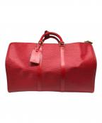 LOUIS VUITTONルイ ヴィトン）の古着「エピ キーポル50／EPI KEEPALL 50」｜レッド