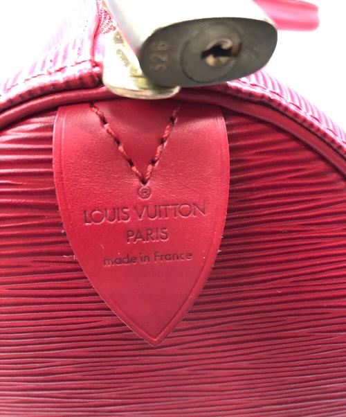 LOUIS VUITTON（ルイ ヴィトン）LOUIS VUITTON (ルイ ヴィトン) エピ キーポル50／EPI KEEPALL 50 レッドの古着・服飾アイテム