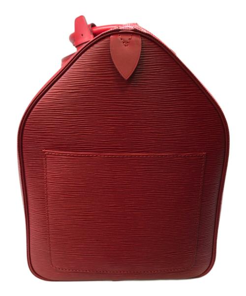 LOUIS VUITTON（ルイ ヴィトン）LOUIS VUITTON (ルイ ヴィトン) エピ キーポル50／EPI KEEPALL 50 レッドの古着・服飾アイテム