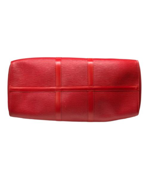 LOUIS VUITTON（ルイ ヴィトン）LOUIS VUITTON (ルイ ヴィトン) エピ キーポル50／EPI KEEPALL 50 レッドの古着・服飾アイテム