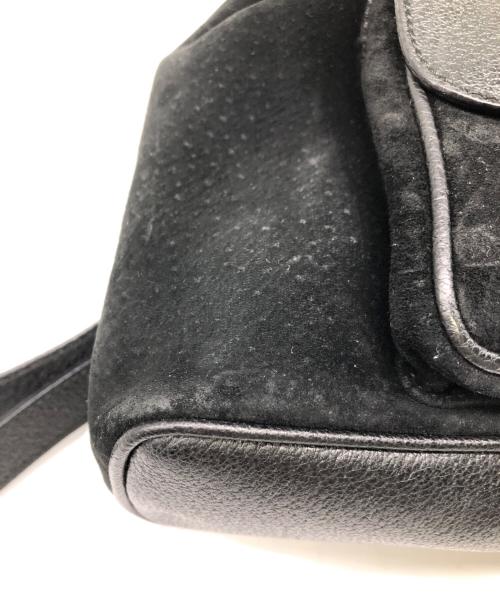 GUCCI（グッチ）GUCCI (グッチ) バンブーミニリュック／BANBOO MINI RUCKSACK ブラックの古着・服飾アイテム