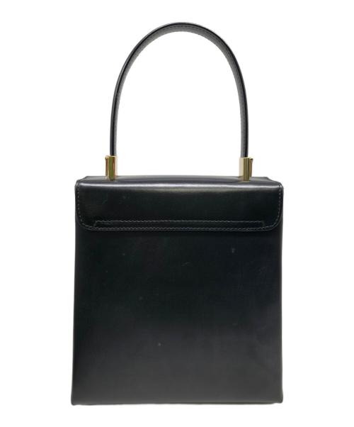 Salvatore Ferragamo（サルヴァトーレ フェラガモ）Salvatore Ferragamo (サルヴァトーレ フェラガモ) ガンチーニ ハンドバッグ／GANCINO HAND BAG ブラックの古着・服飾アイテム