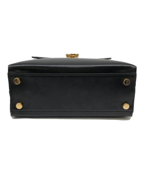 Salvatore Ferragamo（サルヴァトーレ フェラガモ）Salvatore Ferragamo (サルヴァトーレ フェラガモ) ガンチーニ ハンドバッグ／GANCINO HAND BAG ブラックの古着・服飾アイテム