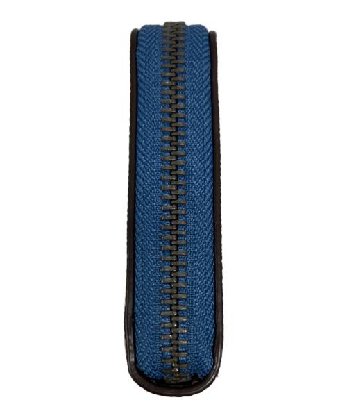 COACH（コーチ）COACH (コーチ) 長財布 ベージュ×ブルーの古着・服飾アイテム