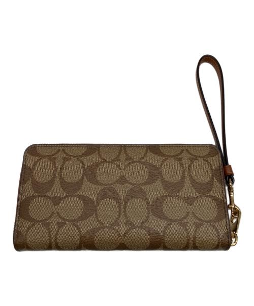 COACH（コーチ）COACH (コーチ) 長財布 ベージュの古着・服飾アイテム