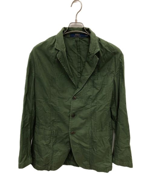 POLO RALPH LAUREN（ポロ・ラルフローレン）POLO RALPH LAUREN (ポロ・ラルフローレン) テーラードジャケット／TAILORED JACKET オリーブ サイズ:Lの古着・服飾アイテム