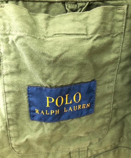 POLO RALPH LAUREN（ポロ・ラルフローレン）POLO RALPH LAUREN (ポロ・ラルフローレン) テーラードジャケット／TAILORED JACKET オリーブ サイズ:Lの古着・服飾アイテム