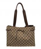 GUCCIグッチ）の古着「GG キャンバス トートバッグ／GG CANVAS TOTE BAG」