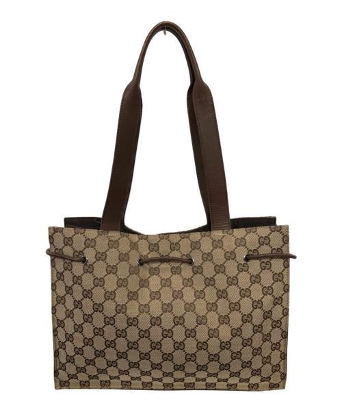 GUCCI（グッチ）GUCCI (グッチ) GG キャンバス トートバッグ／GG CANVAS TOTE BAGの古着・服飾アイテム