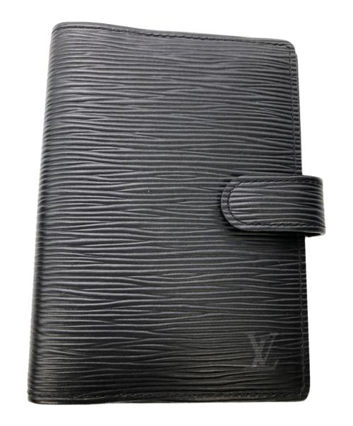 LOUIS VUITTON（ルイ ヴィトン）LOUIS VUITTON (ルイ ヴィトン) エピ アジェンダPM／EPI AGENDA PM ブラックの古着・服飾アイテム