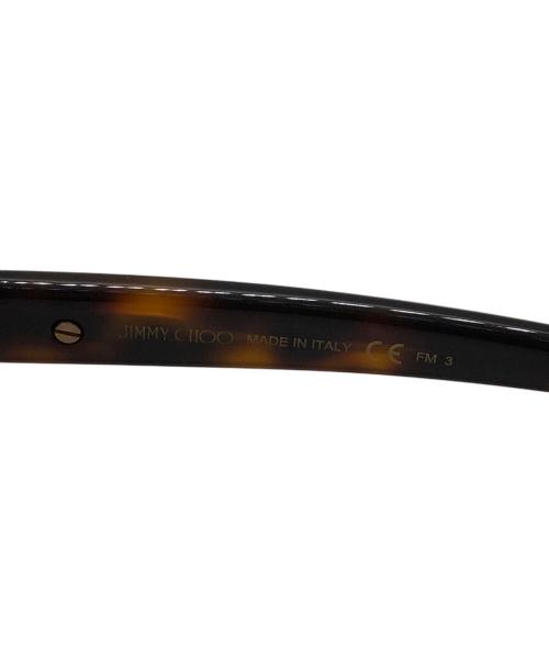 JIMMY CHOO（ジミーチュウ）JIMMY CHOO (ジミーチュウ) サングラス／SUNGLASSES ブラウン サイズ:57□20の古着・服飾アイテム