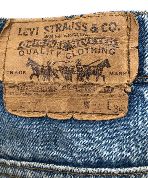 LEVI'S（リーバイス）LEVI'S (リーバイス) ORANGE TAB 517 BOOTS CUT DENIM PANTS／オレンジタブ 517 ブーツカット デニムパンツ ブルー サイズ:86cm (W34)の古着・服飾アイテム