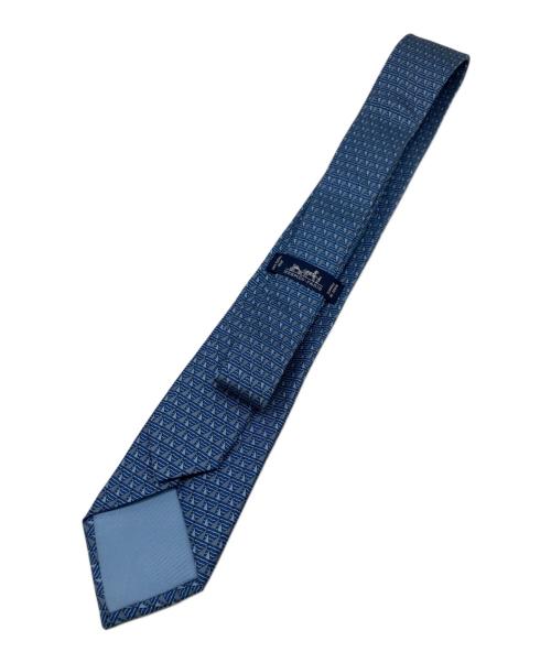 HERMES（エルメス）HERMES (エルメス) ネクタイ ブルー サイズ:‐不明の古着・服飾アイテム