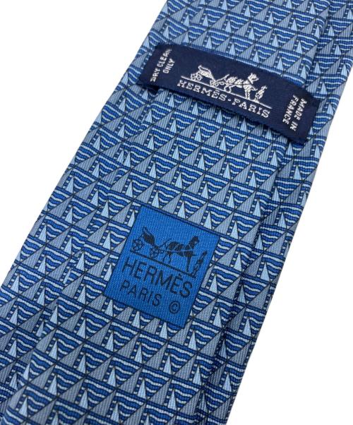 HERMES（エルメス）HERMES (エルメス) ネクタイ ブルー サイズ:‐不明の古着・服飾アイテム