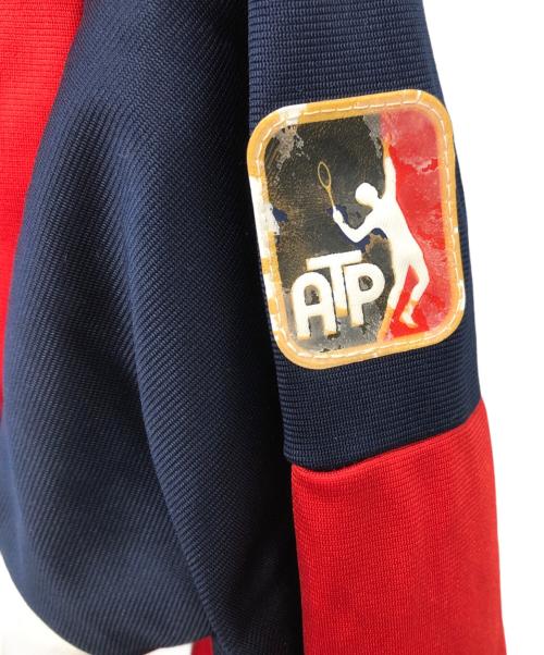 adidas（アディダス）adidas 80's デサント社製 ATP バイオフィックステクノ トラックジャケット／80'S DESCENTE ATP BIO-FIX TECHNO TRACK JACKET サイズ:JASPO 98-6(Oサイズ=XL相当)の古着・服飾アイテム