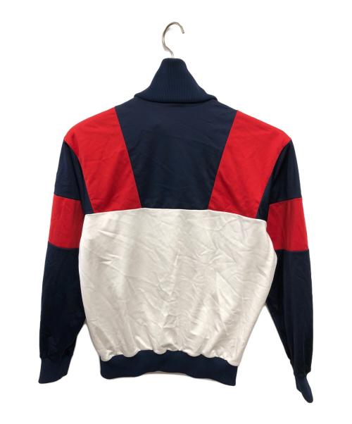 adidas（アディダス）adidas 80's デサント社製 ATP バイオフィックステクノ トラックジャケット／80'S DESCENTE ATP BIO-FIX TECHNO TRACK JACKET サイズ:JASPO 98-6(Oサイズ=XL相当)の古着・服飾アイテム