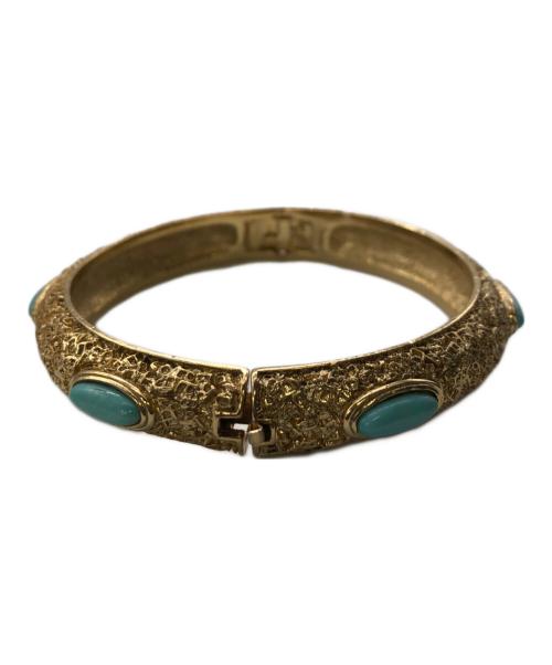 BALENCIAGA（バレンシアガ）BALENCIAGA (バレンシアガ) ストーンバングル／STONE BANGLE ゴールドの古着・服飾アイテム