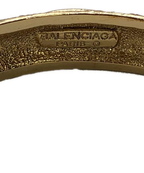 BALENCIAGA（バレンシアガ）BALENCIAGA (バレンシアガ) ストーンバングル／STONE BANGLE ゴールドの古着・服飾アイテム