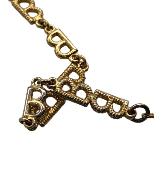 BALENCIAGA（バレンシアガ）BALENCIAGA (バレンシアガ) Bチェーンネックレス／B CHAIN  NECKLACE ゴールドの古着・服飾アイテム