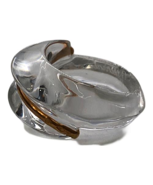 Baccarat（バカラ）Baccarat (バカラ) コキアージュ リング／COQUILLAGE RING クリア×ゴールド サイズ:FREEの古着・服飾アイテム
