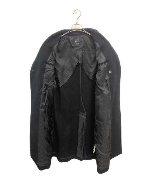 UNITED TOKYO（ユナイテッドトーキョー）UNITED TOKYO (ユナイテッドトーキョー) Tasmania Knit Melton Double Chester Coat／タスマニアニットメルトンダブルチェスターコート ブラック サイズ:SIZE 1の古着・服飾アイテム