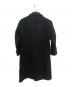 UNITED TOKYO (ユナイテッドトーキョー) Tasmania Knit Melton Double Chester Coat／タスマニアニットメルトンダブルチェスターコート ブラック サイズ:SIZE 1：10000円