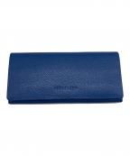 LONGCHAMPロンシャン）の古着「長財布」｜ブルー