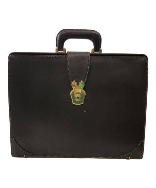 土屋鞄（ツチヤカバン）土屋鞄 (ツチヤカバン) Slim Dulles Bag／スリムダレスバッグ ブラウンの古着・服飾アイテム