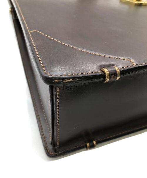 土屋鞄（ツチヤカバン）土屋鞄 (ツチヤカバン) Slim Dulles Bag／スリムダレスバッグ ブラウンの古着・服飾アイテム