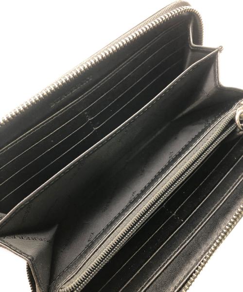 BURBERRY（バーバリー）BURBERRY (バーバリー) ラウンドファスナー財布／ROUND FASTENER WALLET ブラウンの古着・服飾アイテム