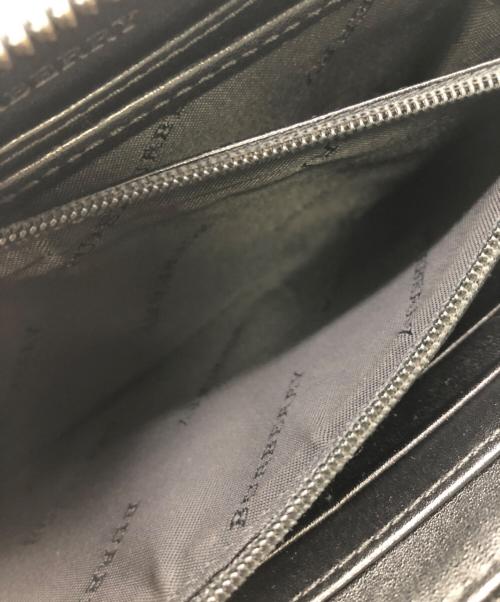BURBERRY（バーバリー）BURBERRY (バーバリー) ラウンドファスナー財布／ROUND FASTENER WALLET ブラウンの古着・服飾アイテム