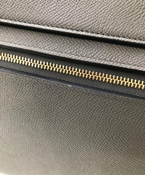 CELINE（セリーヌ）CELINE (セリーヌ) BELT BAG MINI／ベルトバッグ ミニ グレーの古着・服飾アイテム