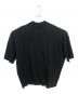 JIL SANDER（ジルサンダー）の古着「MOCK NECK OVER SIZE T-SHIRT／モックネックオーバーサイズTシャツ」｜ブラック